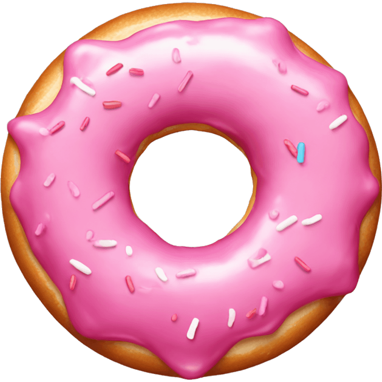 Pink Donut emoji