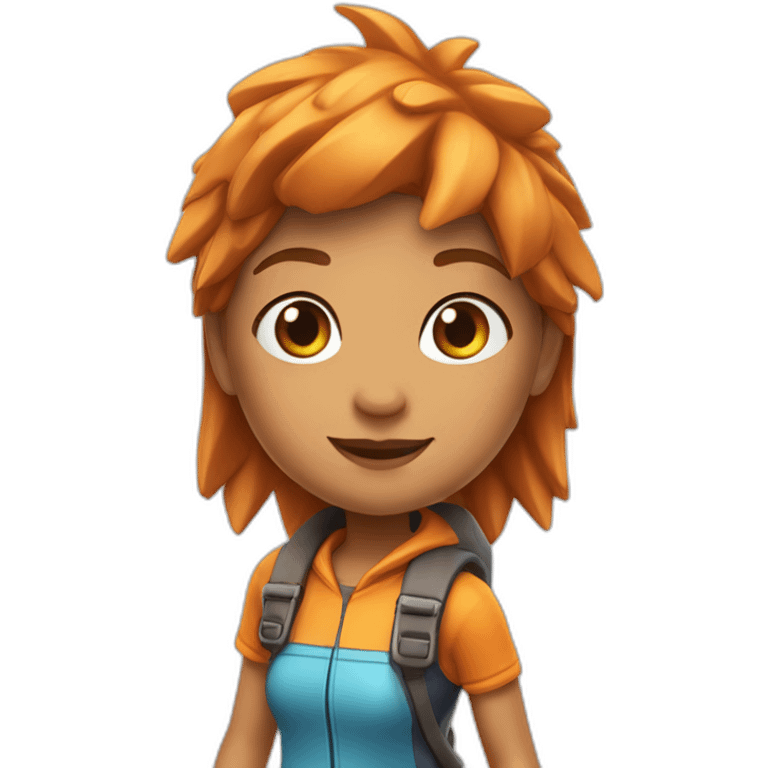 Erstelle eine neue Subway surfer figur emoji