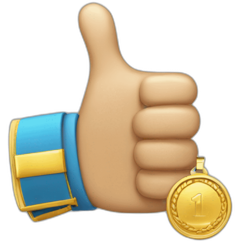 medal-thumbs-up emoji