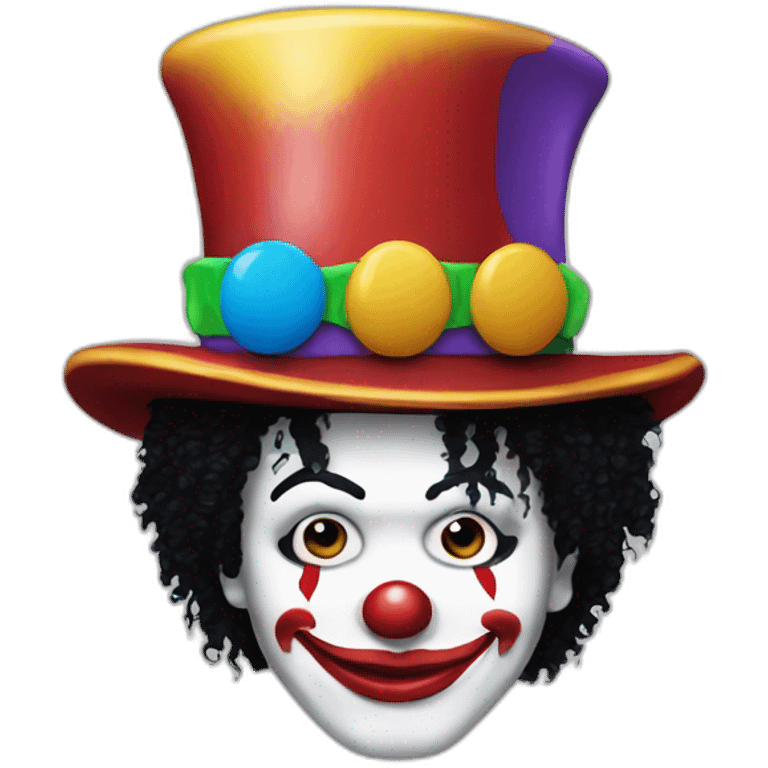 michael jackson clown emoji