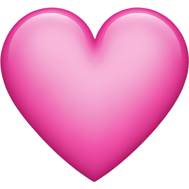 Pink heart  emoji