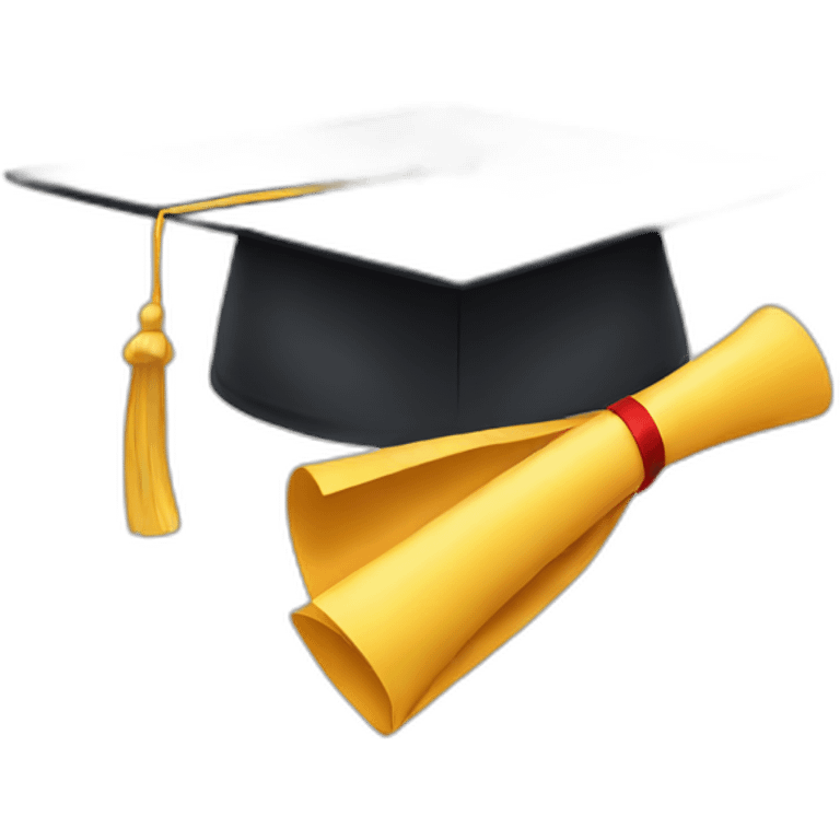 graduation hat emoji