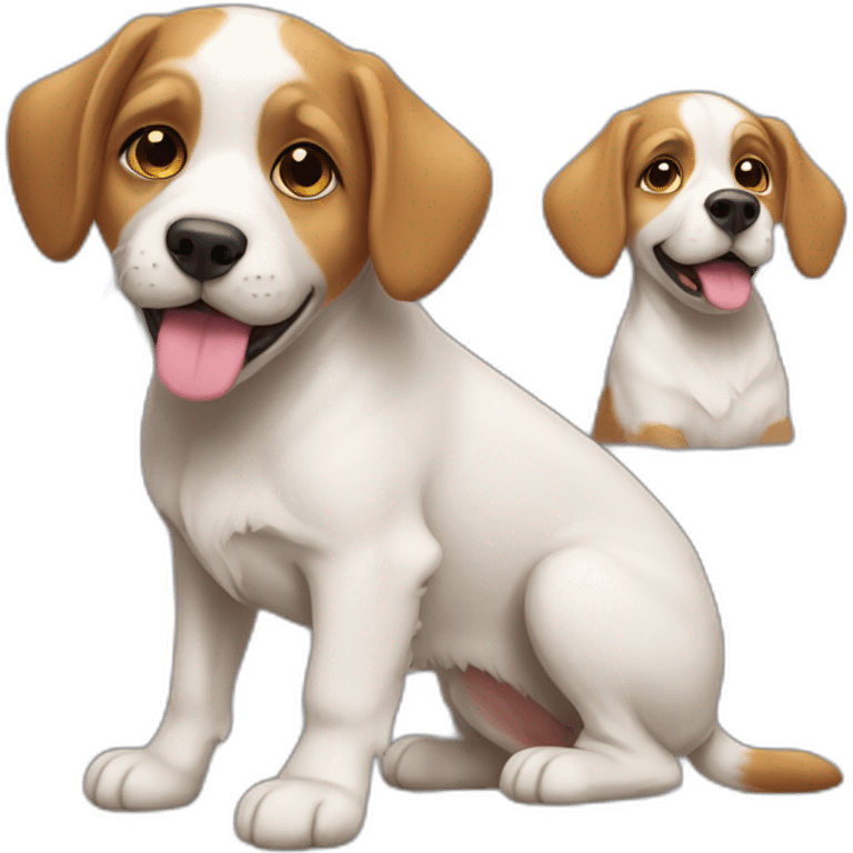 chat sur chiens emoji