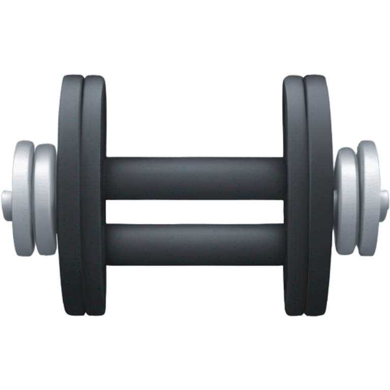 gym weights  emoji