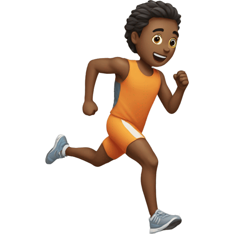 running emoji