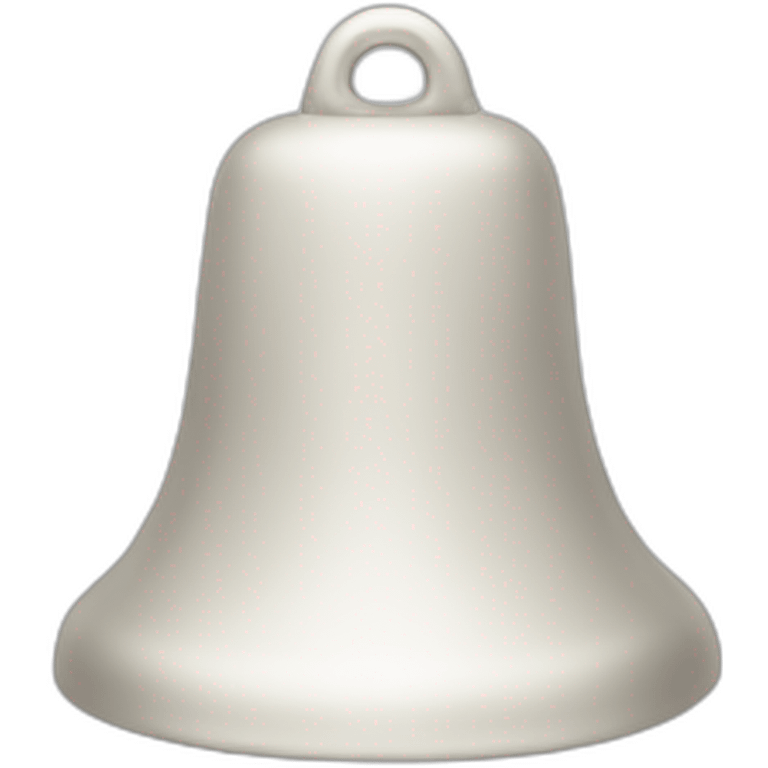 White bell emoji