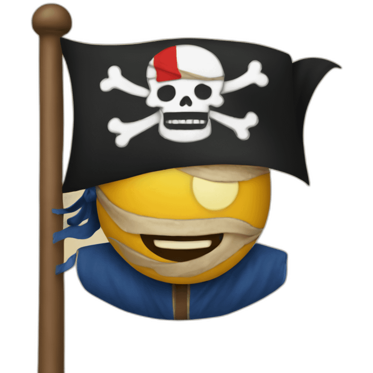 flag pirate emoji