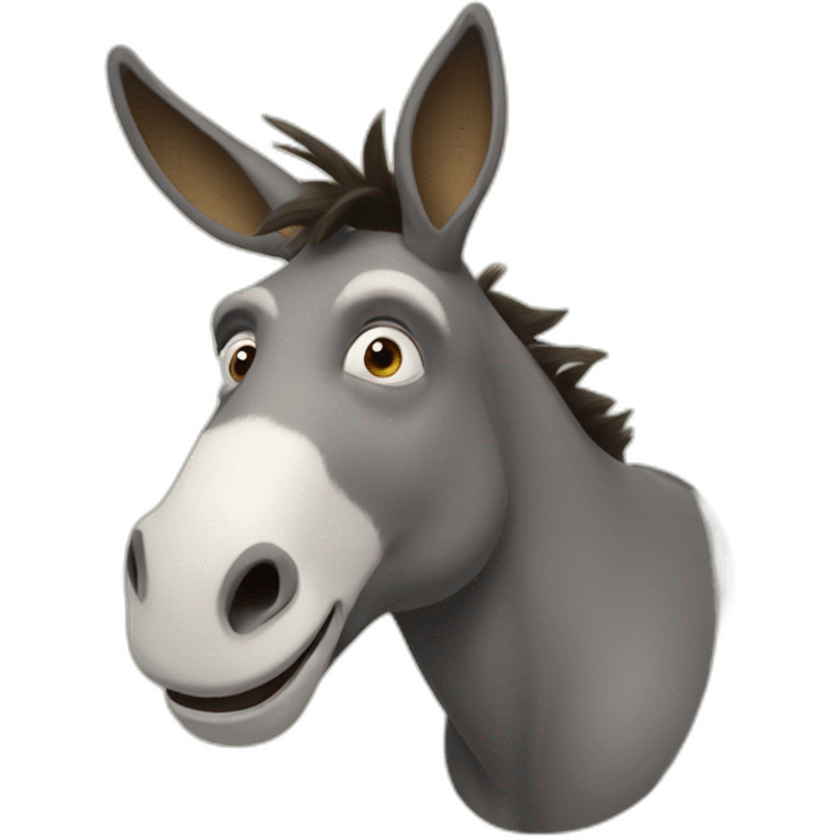 Donkey from Shrek emoji