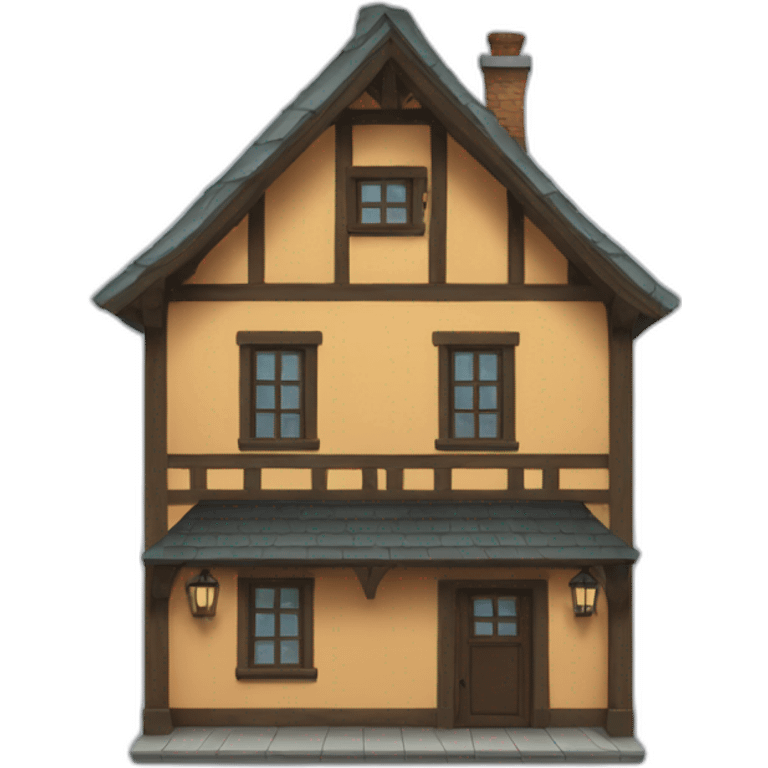 Tavern building emoji