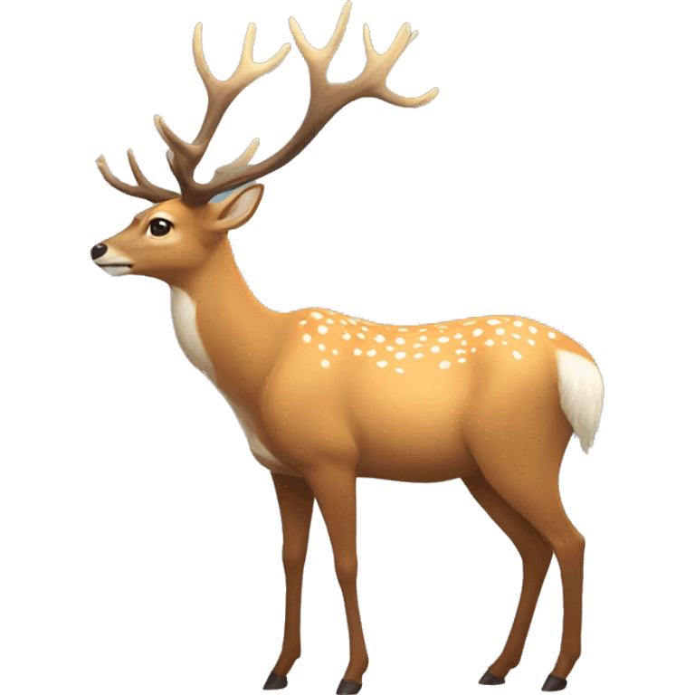 Majestic deer emoji