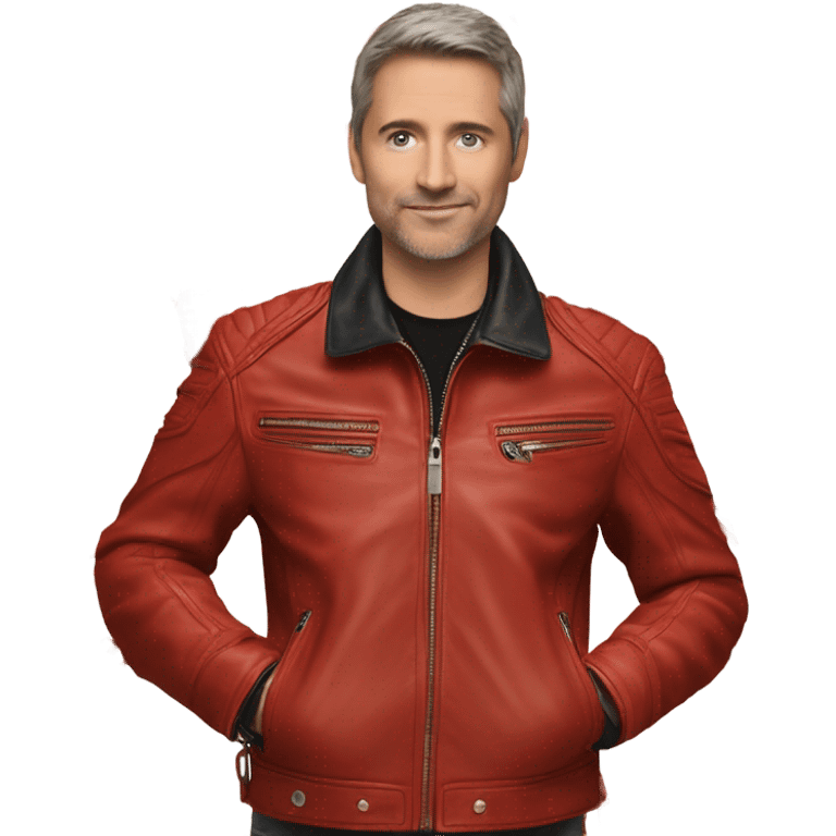 red ducati leather jacket 10 million crawdads emoji