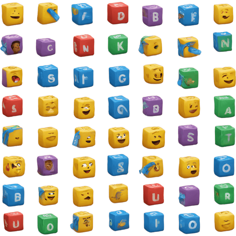 Alphabet blocks  emoji