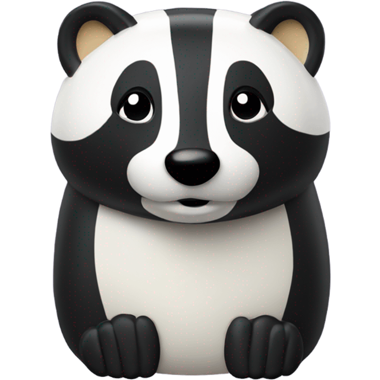 Badger cookie jar emoji