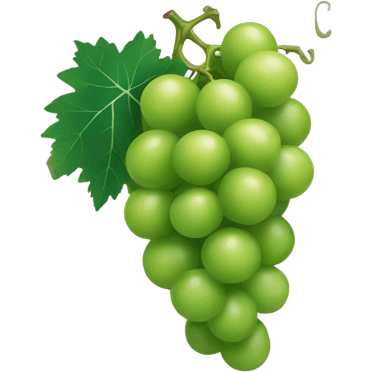 Green grapes emoji