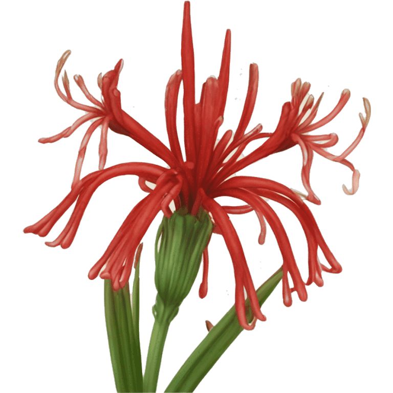 lycoris radiata rojo carmcarmesí  emoji