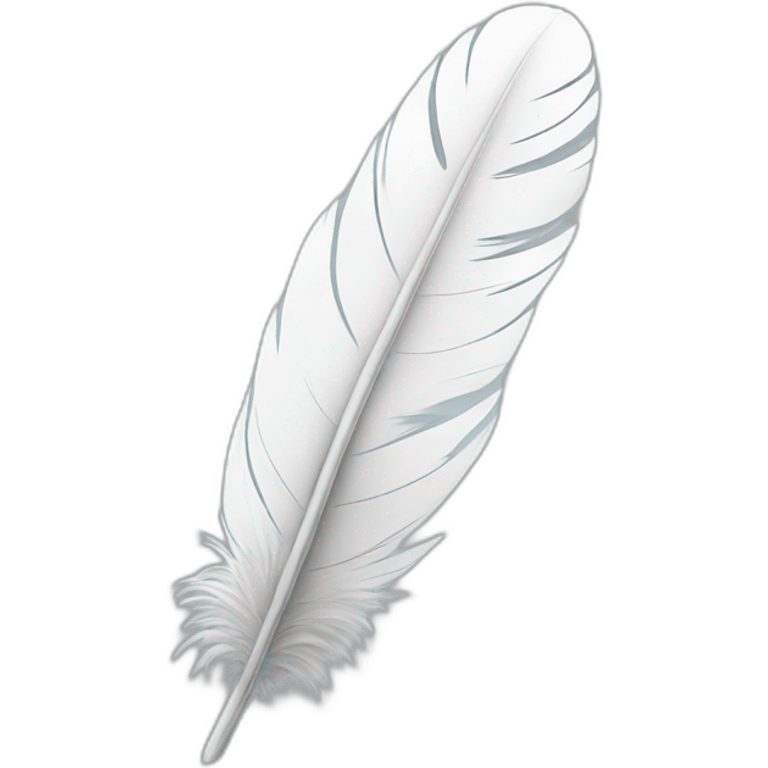 White feather emoji