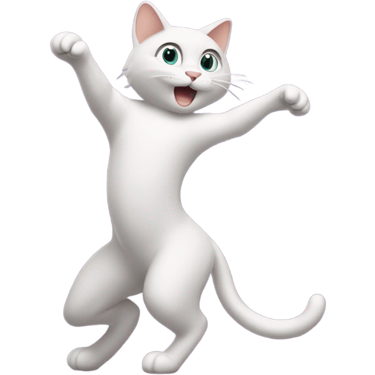 Cat dancing  emoji