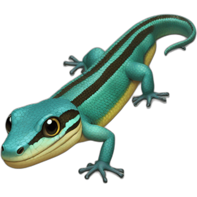 Blue Tailed Skink emoji