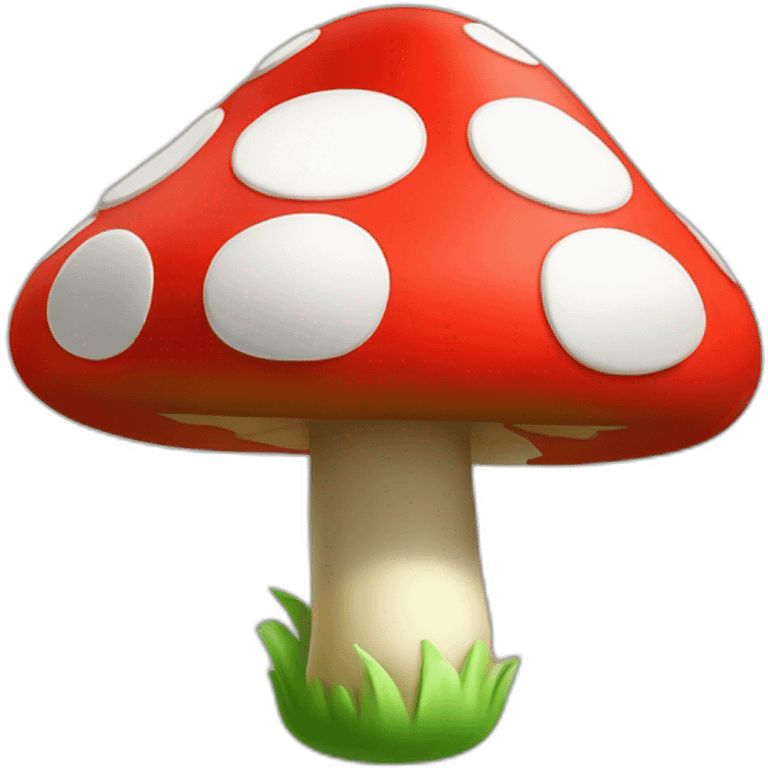 MARIO PIRANHA MUSHROOM  emoji