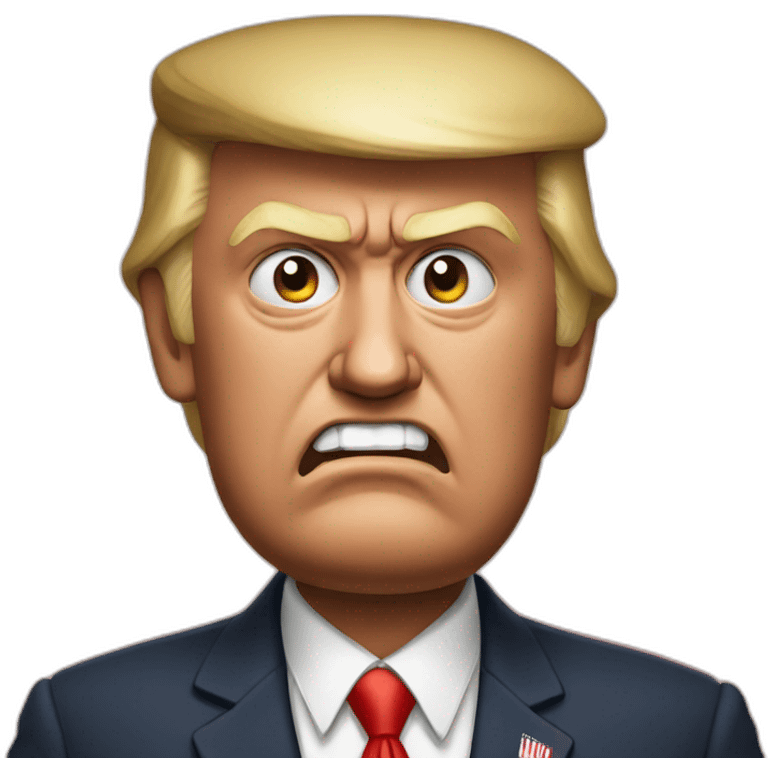 angry trump emoji