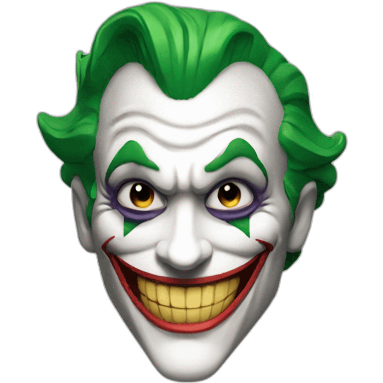 The joker smiling emoji