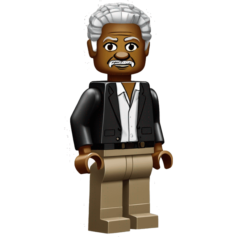 MORGAN FREEMAN lego full body emoji