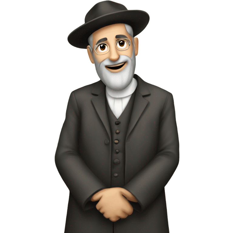 Rabbi with payot emoji