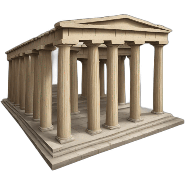 Greek temple emoji