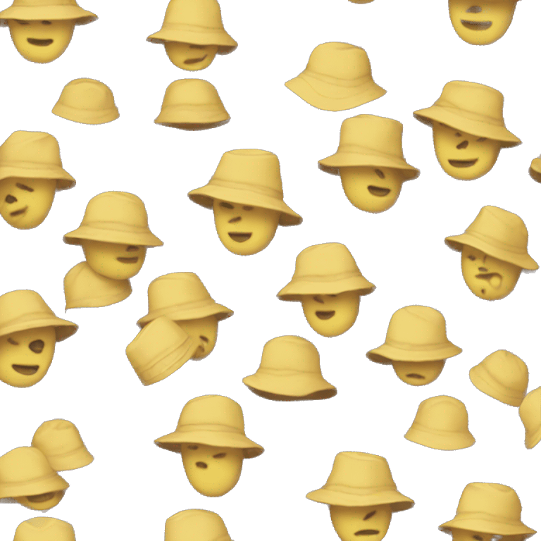  Bucket hat emoji