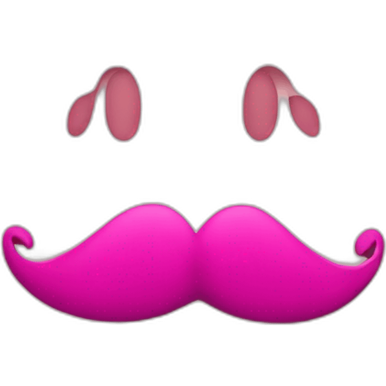 Tache de couleurs rose emoji