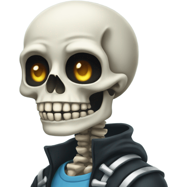 sans the skeleton emoji