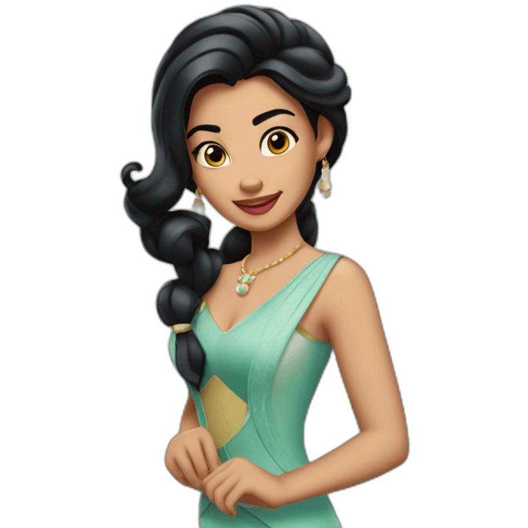 Jasmine de disney emoji