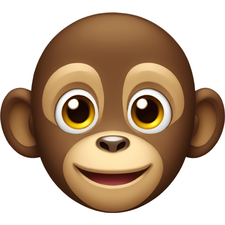 Cute monkey  emoji