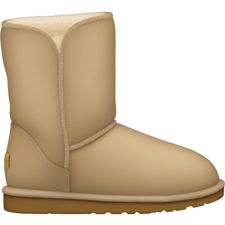 beige uggs emoji