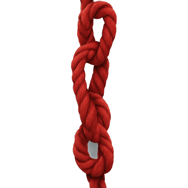 Red Ropes emoji