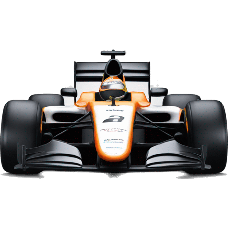 McLaren formula 1 car emoji