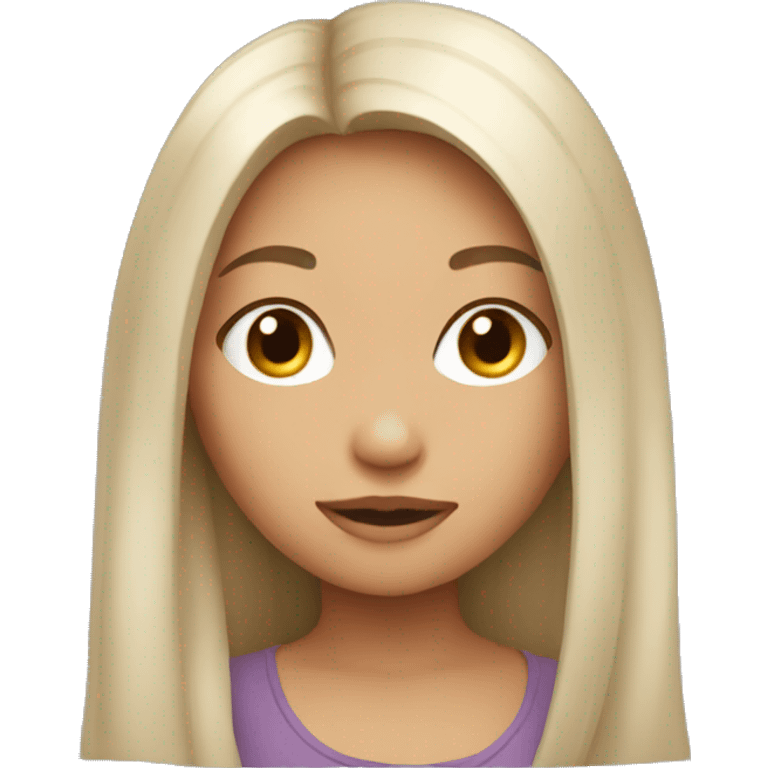 girl with long hai emoji