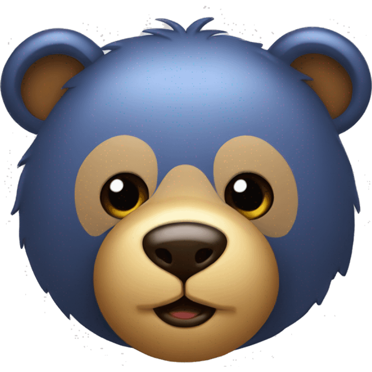 emoji-urso com olhos brilhante  emoji