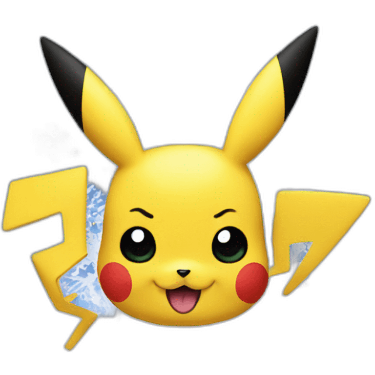 Pikachu de Noël emoji