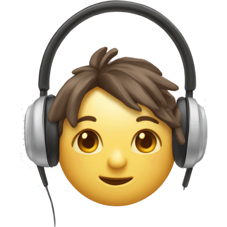 ￼￼ headphone with a bow emoji