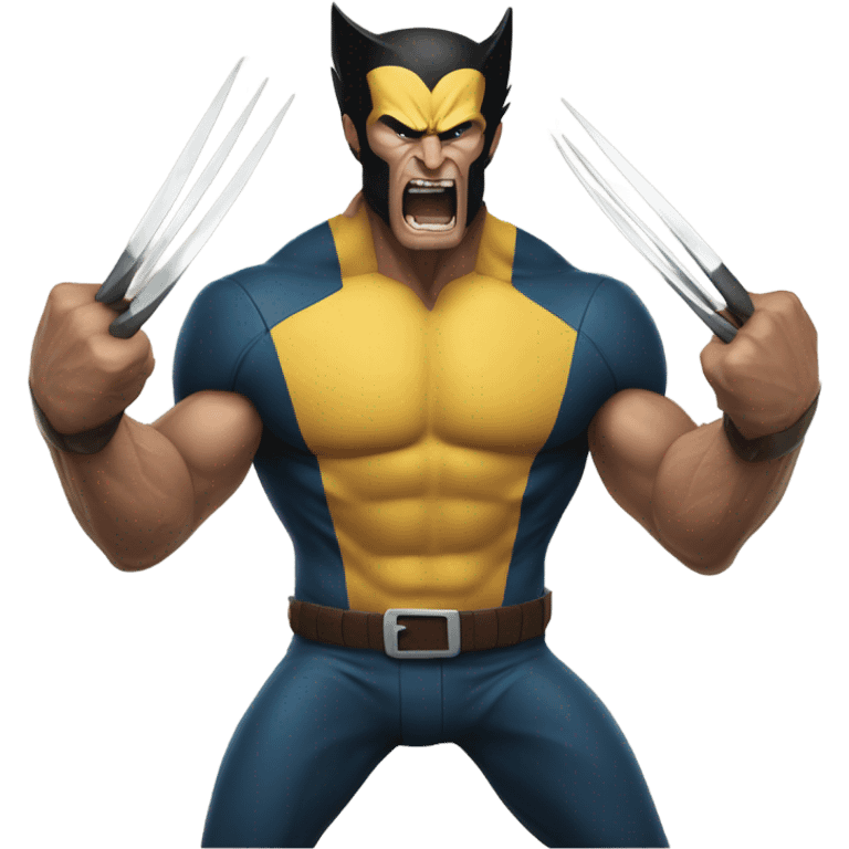 wolverine  long blade claws  emoji