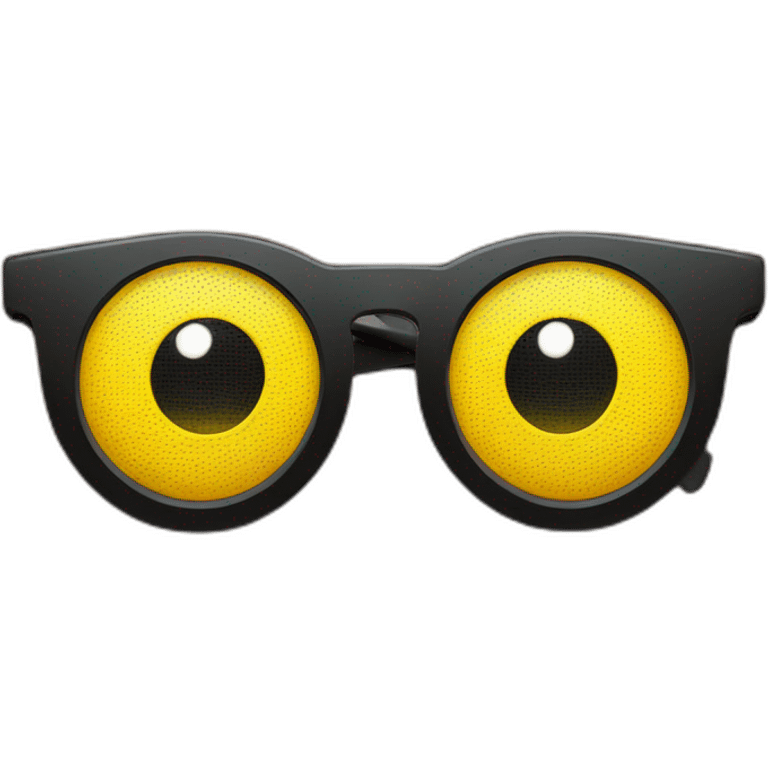 Spects on speaker  emoji