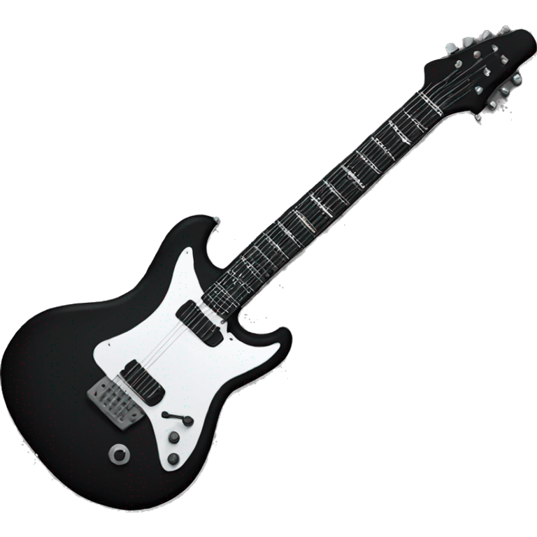 black metal guitar emoji