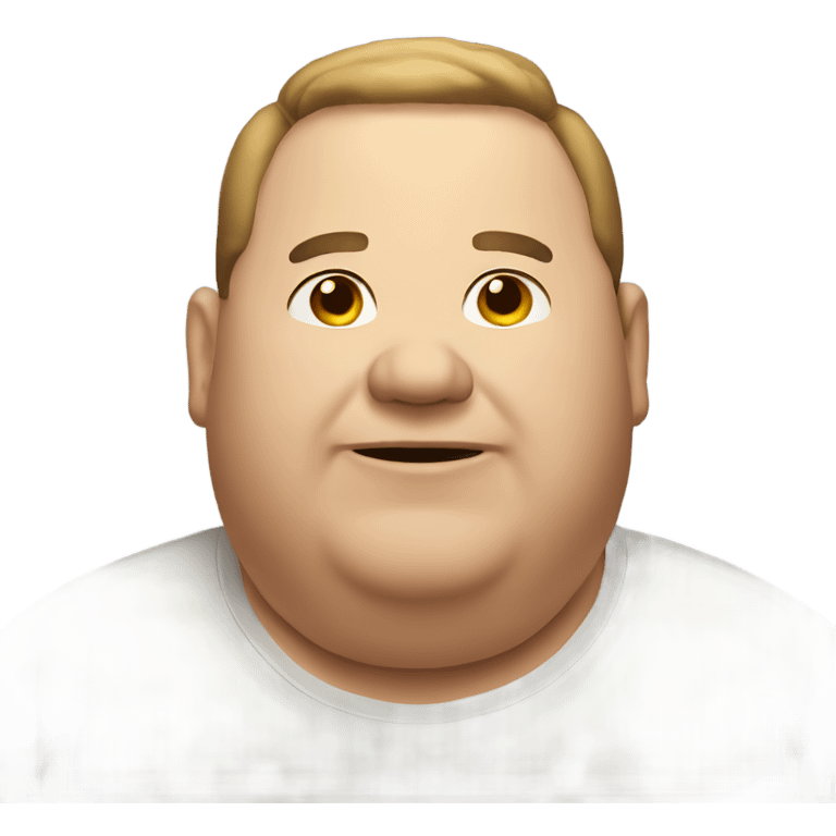 fat man emoji