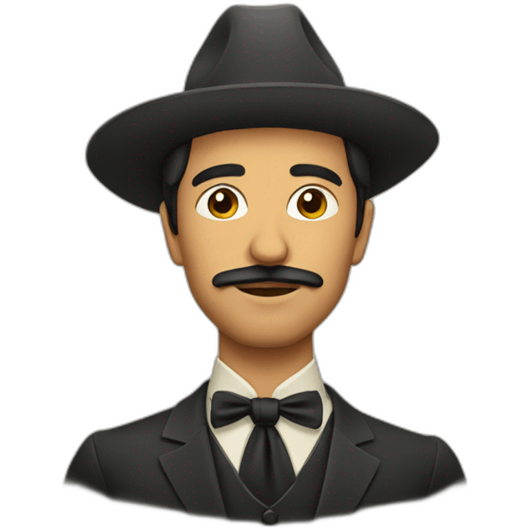 elegant mexican man emoji