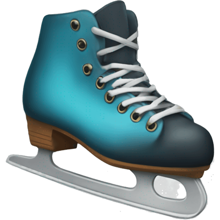 Ice fly skates emoji