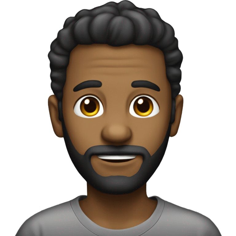 a developper that love homelab selfhost things. he black no beard. he around 30 years emoji