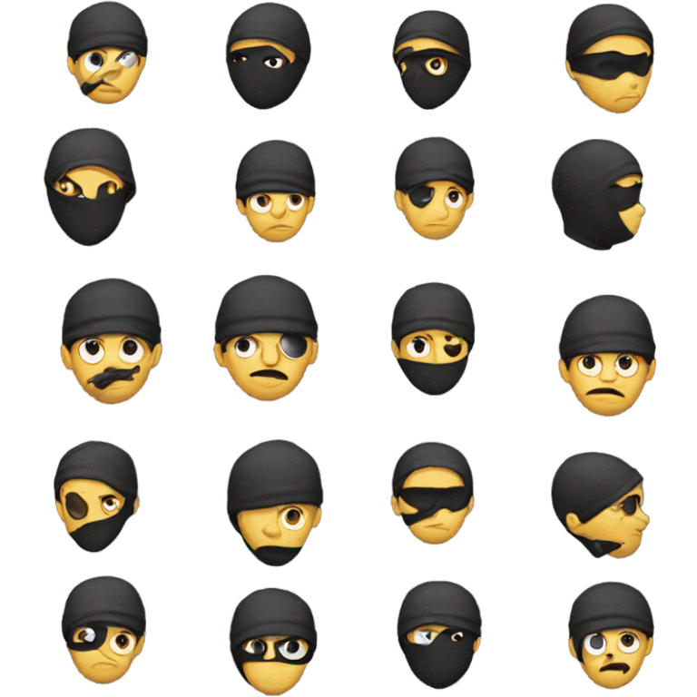 Robber emoji  emoji