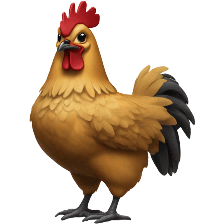 Special operations chicken emoji