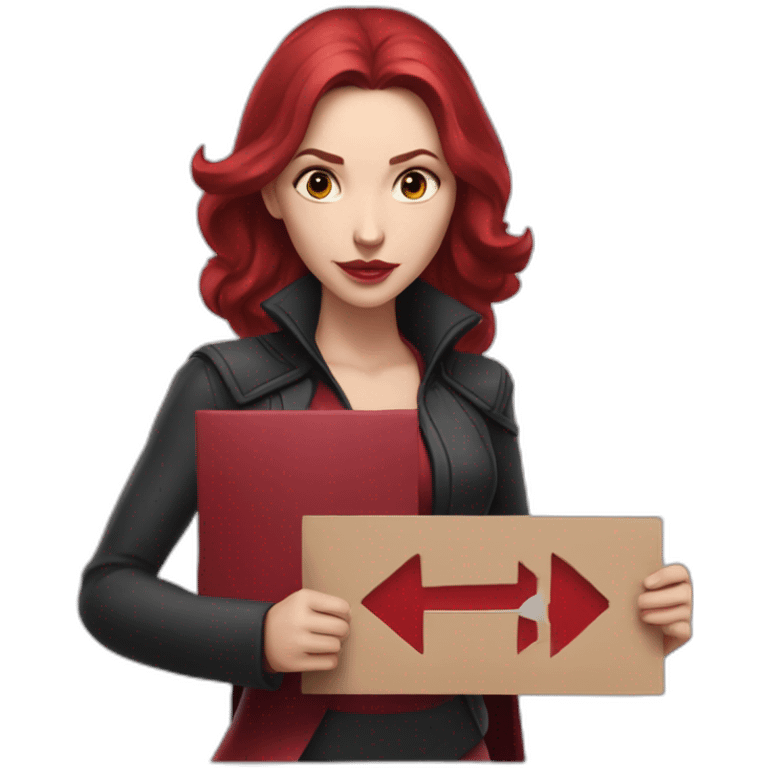 marvel's-scarlet-witch-holding-a-sign-with-the-name-jeremias emoji